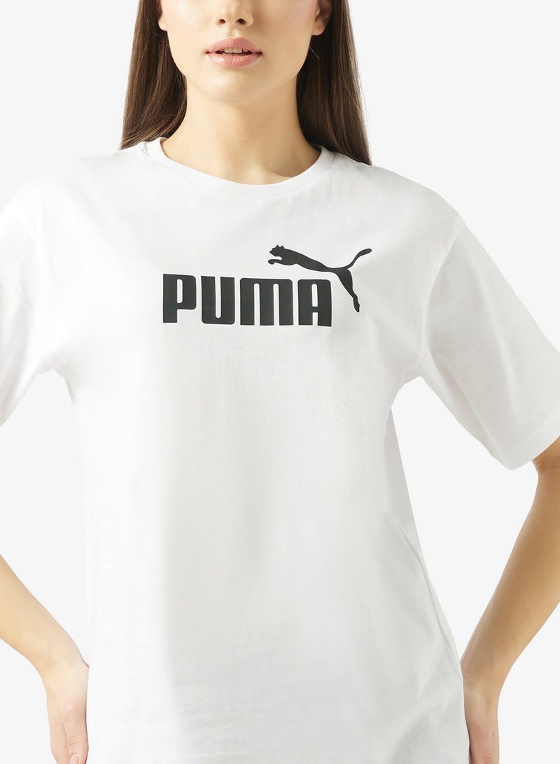 PUMA Essential No. 1 Logo Relaxed T-Shirt - Image 3